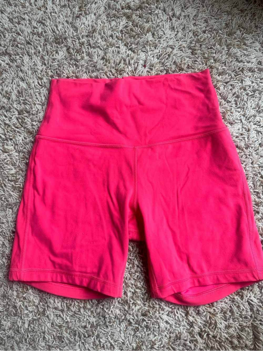 Lululemon align High-Rise Performance Shorts in Bright Pink